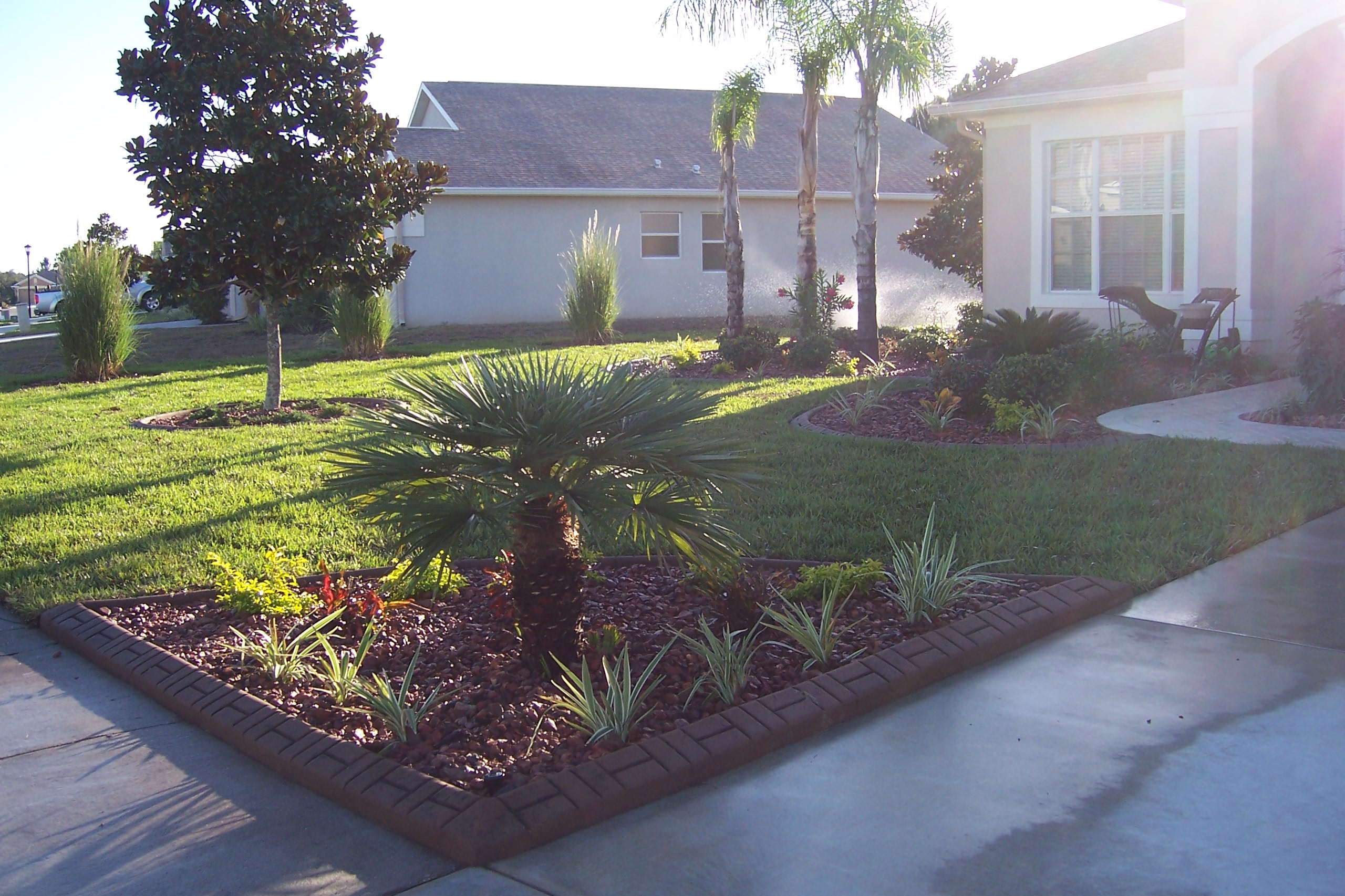 Great new yard by Curb Appeal curbing